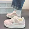 Zapatos de Pan de Suela Gruesa Unisex Grulla de Almohada Blanca 2026 Nuevo Versátil Casual Deportivo Estilo Pareja
