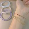 Pulsera de Piedra Ojo de Gato Color Dorado Champagne Azul Hielo Blanco Alto Hielo Lunar Joyería Transmisión en Vivo Popular Tienda Dorada Fuente de Regalos Fábrica