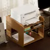 Estante de Almacenamiento para Impresora de Escritorio 2026, Estante de Almacenamiento Móvil con Múltiples Puertos para Estaciones de Trabajo