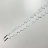 Atacado do Fabricante Cadarços Ondulados de 8mm Tira de Cadarço Curva em S Adequado para Tênis Brancos Retrô Modernos Calçados Casuais