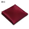 Pañuelo de 38 Colores Bufanda Cuadrada Pequeña Bufanda Cuadrada de Satén Corbata de Moño Bufanda Cuadrada de Color Sólido Pañuelo de Bolsillo para Traje Formal Directo del Fabricante
