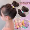 Ferramenta Fofa para Prender Coque Infantil, Grampo Estilo Doce, Presilha para Rabo de Cavalo com Elementos Arco-Íris