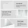 Estante de Almacenamiento de Tazas de Café de Doble Capa Montado en la Pared Transfronterizo, Portavasos de Papel Multifuncional, Organizador de Escritorio para Barra de Café