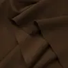 Tecido Gedi de 250g, leve, amarelado-acastanhado, alta elasticidade, com bom caimento, resistente a rugas, material para vestido de designer