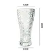 2026 Nueva Taza de Cerveza Creativa, Taza de Vidrio en Relieve de Lujo de Gama Alta, Taza de Cerveza Artesanal de Forma Cinturada de Alta Estética