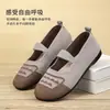 Amazon 2026 Verano Nuevos Zapatos Planos Redondos de Talla Grande para Mujer, Mocasines Casuales de Moda, Zapatos de Madre al por Mayor