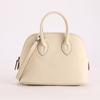 Bolso de Mujer Cuero Genuino Gama Alta Piel de Vaca de Primera Capa Mini Concha Bolso Bowling Bolso de Mano Versátil Bolso de Hombro Cruzado