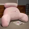 Cojín de Cabecera de Látex Bolsa Suave Almohada de Cintura Respaldo Grande Cojín de Sofá Cojín de Cama Cama Dormitorio Tatami