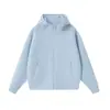 Sudadera con cremallera y mangas raglán de marca moderna, estampado de logotipo personalizado, diseño abierto al frente, adecuada para eventos de empresa y vestimenta de trabajo, chaqueta con capucha hecha a medida