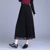 Falda Reversible Multicolor para Mujer, Moderna, de Cintura Alta, Tendencia, Falda Plisada, para Fotos, Bailar, Viajar, Fluida, Falda de Corte A