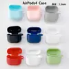 Adequado para Capa Protetora Airpods4 Apple 4ª Geração Silicone Líquido Case Protetor de Fone de Ouvido Capa de Fone de Ouvido Case Exportação