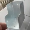 Pieza de Fijación en Forma de U Soporte para Barandilla Tubo Cuadrado Accesorios Soporte Dos Paquetes Tres Paquetes Hebilla Tarjeta Interior Pieza de Hierro Conector de Acero Zinc