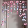 Cortina de Porta Decoração de Porta Cordão de Estrelas Coração de Menina Quarto Infantil Casa Quarto de Dormir Corredor de Entrada Cortina Divisória Cortina Pendurada
