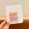 Pinza para el pelo de terciopelo con forma de corazón y perlas, estilo coreano, color block, nuevo modelo otoño e invierno 2026, pinza de pico de pato para frente y laterales