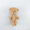 10cm Urso de Pelúcia Articulado Desenho Animado Chaveiro Pingente de Bolsa Pulseira Acessórios DIY Feitos à Mão Acessórios para Roupas Boneca