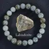 Pulseira de Cristal Popular Transfronteiriça 8mm Gema Vermelha Verde Cristal Morango Lápis Lazúli Pulseira Pulseira de Pedra Natural Atacado de Fábrica