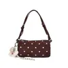Bolso Baguette de Lunares Estilo Coreano para Mujer, Nuevo Bolso de Bowling de Gama Alta 2026, Bolso de Hombro para Viajar
