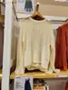 Tejido de Malla Redondo para Mujer Soltera Japonesa Moda Corte Abierto Holgado Manga Larga Nuevo Estilo Primavera y Verano 2024 468788