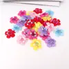 Patch de Tecido Flor de Lantejoulas Prateadas Moda com Contas Feito à Mão Componentes DIY para Fantasia de Palco Brilhante Bolsa Meias Sapatos Acessórios