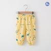 Pantalones antimosquitos para niños, de verano, finos, de algodón puro, informales, para niñas, de primavera y verano, bombachos holgados para bebés