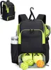 Mochila Deportiva Grande Personalizada Transfronteriza para Raquetas de Ping Pong con Compartimento para Zapatos, Mochila Deportiva Unisex, Mochila de Pickleball