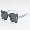 Gafas de Sol Cuadradas Grandes Retro Clásicas, Protección UV, Protección Solar, Ideales para Salidas Diarias y Viajes