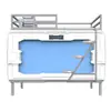 Cama superior e inferior para família e crianças cama de apartamento cama de cápsula de hotel para hotel cama beliche para dormitório de funcionários cama de cápsula para dormitório escolar