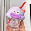 Dundun taza mini taza linda pajita vaso taza pequeña taza de leche café taza gorda mano regalo mayoreo
