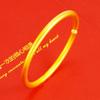 Pulsera de Latón Herencia Bohemia para Mujer con Apertura de Cobre Chapado en Oro Arena 24k al Por Mayor