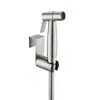 Conjunto de Pistola de Spray Companheira para Vaso Sanitário de Aço Inoxidável Bidet Portátil Bico Intensificador Descarga de Vaso Sanitário Pistola de Spray Pequena Universal