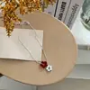 Colar Versátil de Flor Oca para Mulheres, Design Simples de Nicho, Gargantilha Artística de Temperamento Doce, Acessório de Joia para Corrente da Clavícula