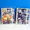 Caderno espiral Demon Slayer 100K divisórias hot stamping flip lateral diário estudantil planner marcador de página livro