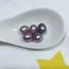 Perlas naturales de agua dulce del lago Shanxia de Zhuji, perlas de agua dulce sin nácar con forma de arroz y forma de lágrima, perlas sueltas al por mayor para manualidades DIY
