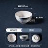 Tazón de Ramen Estilo Japonés Tazón Cónico Comercial Melamina Imitación Porcelana Vajilla Especial Tienda de Fideos Grande Caracol Fideos Sopa de Res Tazón de Fideos