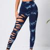 Comércio Exterior Novo Calça de Yoga Fitness Feminina Elástica Justa de Secagem Rápida Esportiva para Corrida Calça Nove Pontos