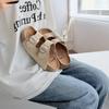 Zapatos Boken Toast para Mujer 2025 Toast Nuevo Estilo de Verano Chanclas Slip-On de Suela Gruesa Sandalias de Una Correa para Playa al Aire Libre