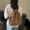 Mochila Casual de Estilo Japonés y Coreano, Nicho, Ligera, para Viajes al Aire Libre, Moda Versátil, Gran Capacidad, Bolso de Hombro Estilo Deportivo