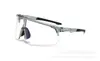 Gafas Deportivas Deportivas de Medio Marco para Ciclismo de Nuevo Producto Transfronterizas Gafas para Correr Gafas de Sol Coloridas Lentes con Recubrimiento al Vacío Lente Integrada
