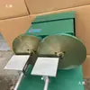 Máquina de Doble Disco de Alta Resistencia Máquina de Lijado de Doble Disco Lijadora de Papel de Lija de 9 Pulgadas Máquina Desbarbadora Pulidora de Rebabas Lijadora de Doble Disco
