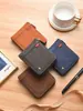 Nueva Cartera para Hombre Corta de Negocios Transfronteriza Moderna con Múltiples Ranuras para Tarjetas Cartera Retro de Gran Capacidad Bolso de Mano de Alta Gama