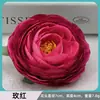 Flores da série vermelho rosa, tiaras de rosa e peônia cor-de-rosa, materiais para acessórios de cabelo, decorações de casamento, adereços de fotografia