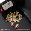 Novo Nail Art Transfronteiriço Joias Liga Cruz Metal Manicure Estrela Explosiva Mini Unha Usando Joias de Unha Atacado