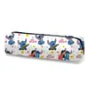 Estuche de Poliéster Estampado Completo Puntada Transfronteriza Portátil Simple Caja de Papelería Fábrica de Estuches Personalizados Venta al por Mayor Caliente