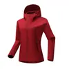 Chaqueta Cortavientos de una Sola Capa para Pareja Otoño e Invierno Unisex con Capucha Cortavientos Impermeable Chaqueta para Exteriores Chaqueta Deportiva Triple Protección