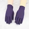 Guantes de Spandex Primavera y Verano Blancos Ceremoniales Delgados Cortos Elásticos para Hombres y Mujeres Ajustados Guantes Blancos Guantes para Joyería