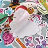 Adesivos à prova d'água de insetos e flores, caracol infantil, joaninha, abelha adesivos, copo d'água infantil, adesivos decorativos DIY para planner