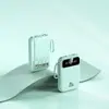 Mini Power Bank 3C com Cabo Embutido Destacável, 2W Mah de Grande Capacidade, Logo Personalizável, Fonte de Alimentação Portátil Conveniente