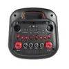 Fornecimento direto da fábrica de alto-falantes Bluetooth duplos de 8 polegadas, áudio para karaoke de pequenas apresentações comerciais, vendas diretas da fábrica com suporte a personalização OEM
