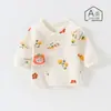 Ropa Kimono de Algodón de Clase A Sin Costuras para Bebé, Espalda Abierta, para Recién Nacidos, Todas las Estaciones, con Cierre Lateral, Ropa Base para Bebé, Ropa Infantil Anyang