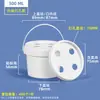 Balde de Embalagem de Grau Alimentício Personalizado de Fábrica com Alça Balde Transparente Selado Molho Chá com Leite Balde de Embalagem Balde de Plástico Espessado